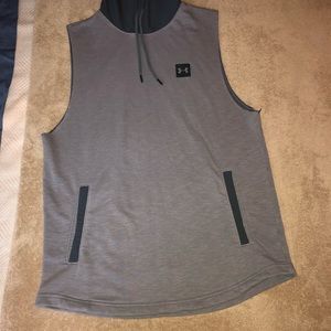 Under armour sleeveless hoodie